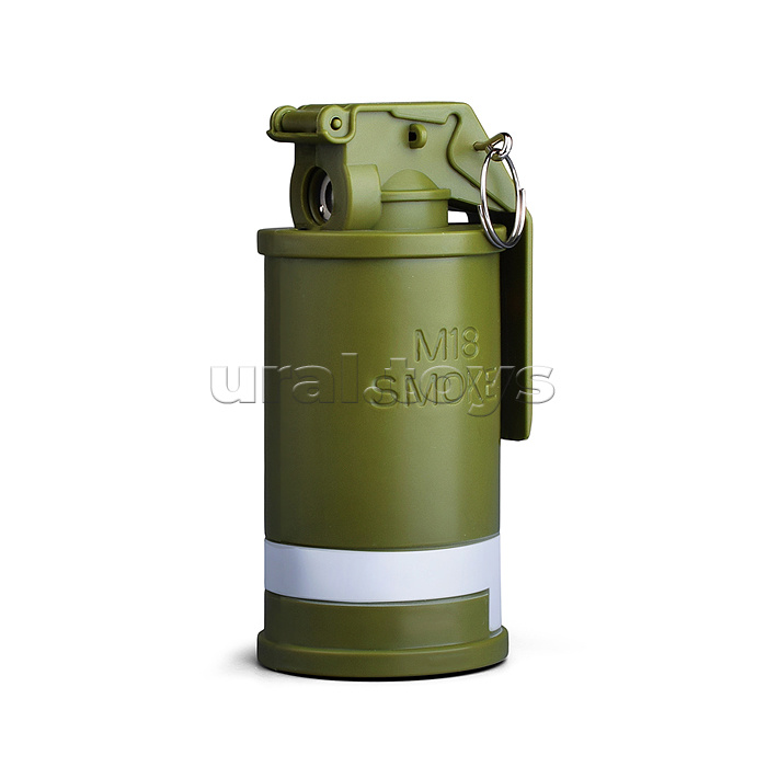 Граната игрушечная "М18 Smoke" на листе