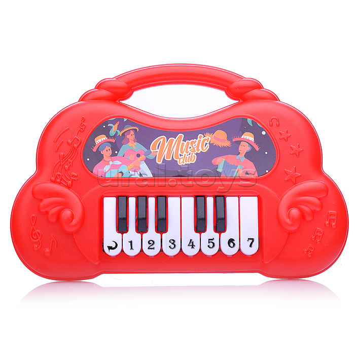 Пианино "Музыкальные зверята-2" в пакете