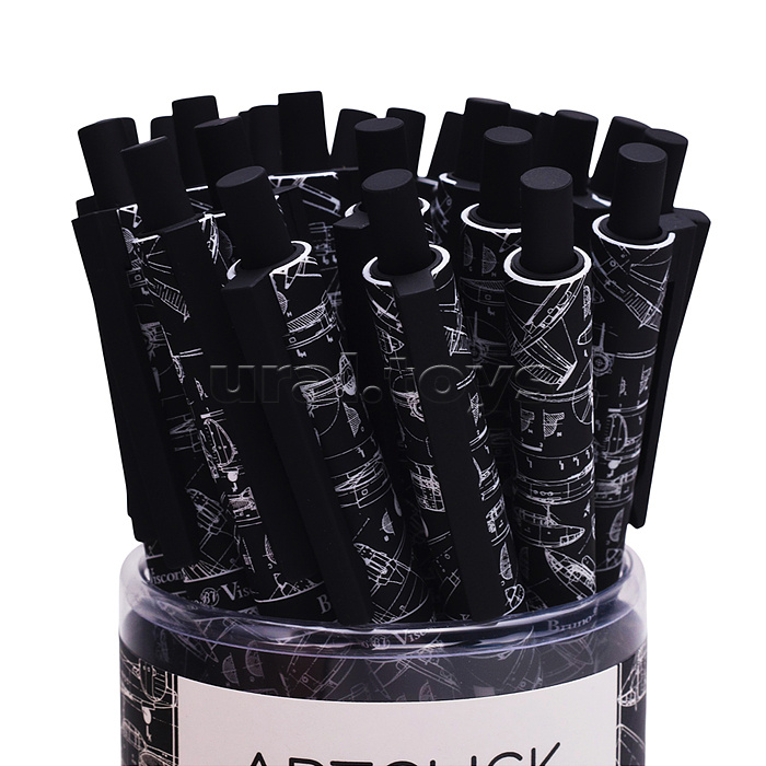 Ручка шариковая "ArtClick. Чертежи" 0.5 мм, синяя
