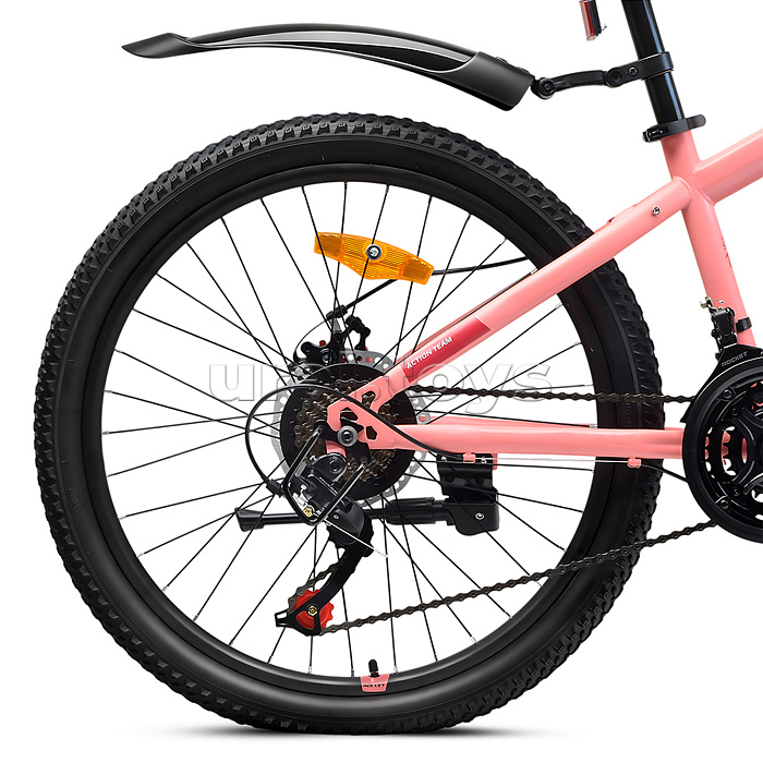 Велосипед 24" Rocket Aries 2.0 , цвет розовый, размер 13"