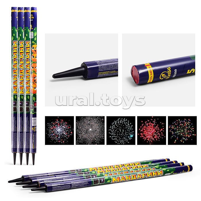 
Римская свеча "Экзотика" (0,8" х 5 залп.)