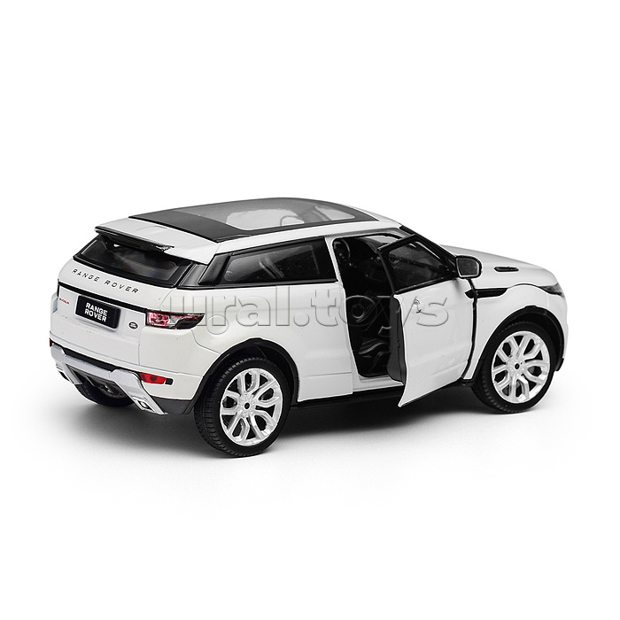 Машинка 1:24 Range Rover Evoque, белый Машинка 1:24 Range Rover Evoque, белый