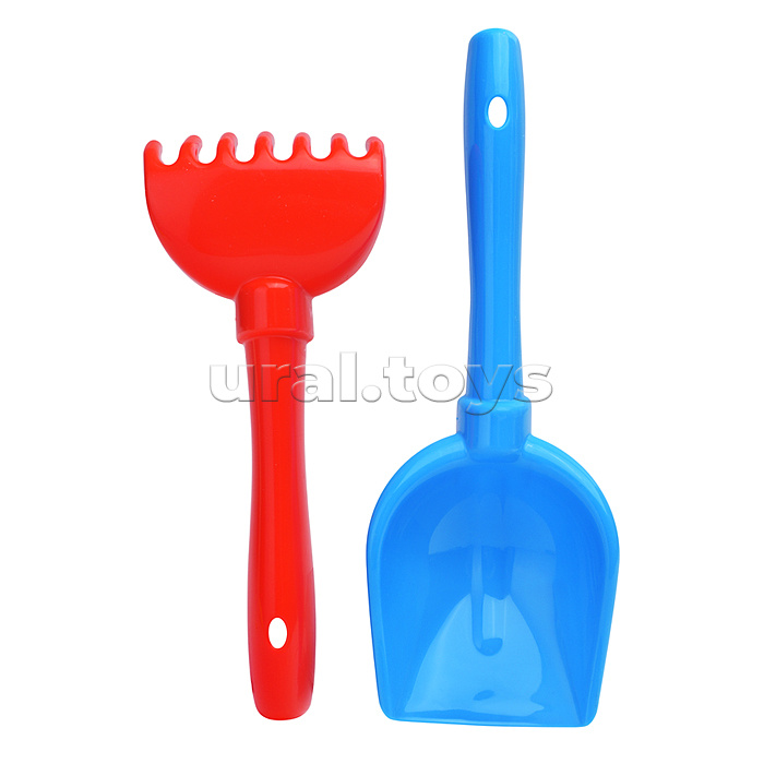 Набор для песка №72 (лопатка+грабли)