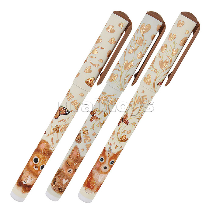 Ручка Dreamwrite "Love me. Friends" шариковая 0.7 мм, синяя, в подарочной тубе