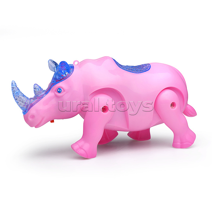 Носорог на батарейках, в коробке