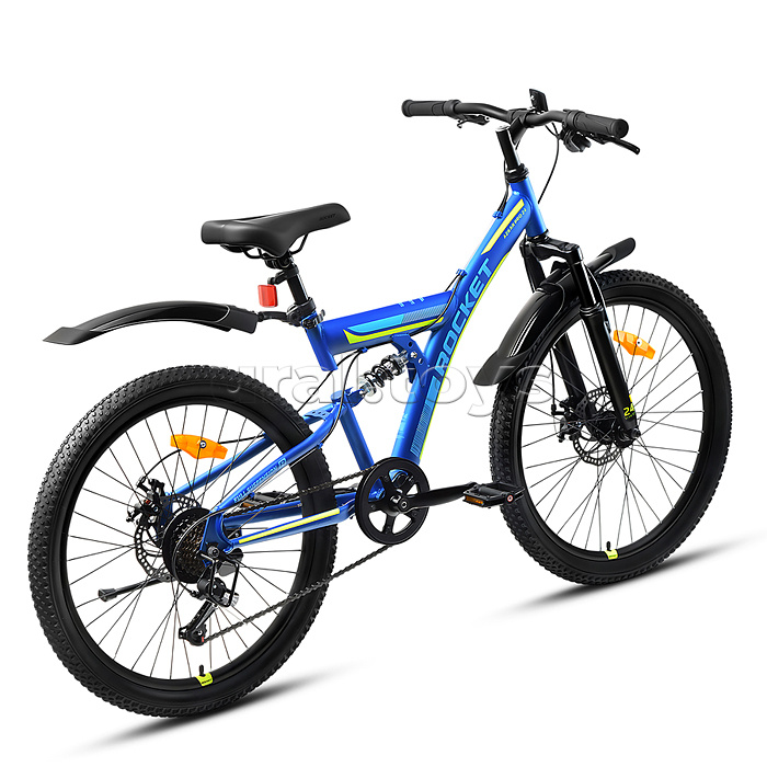 Велосипед 24" Rocket Azkar Pro, цвет синий, размер 15"