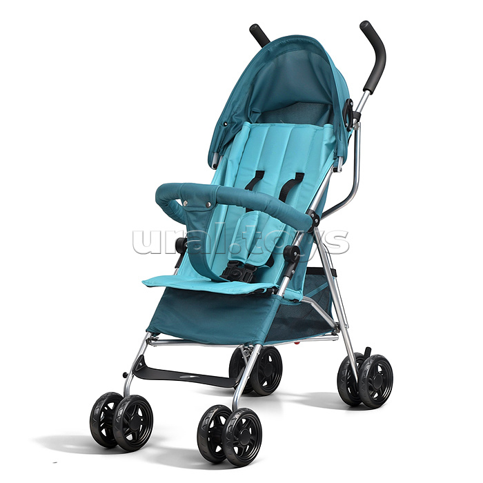 Детская прогулочная коляска-трость Prammy Teal, бирюзовый
