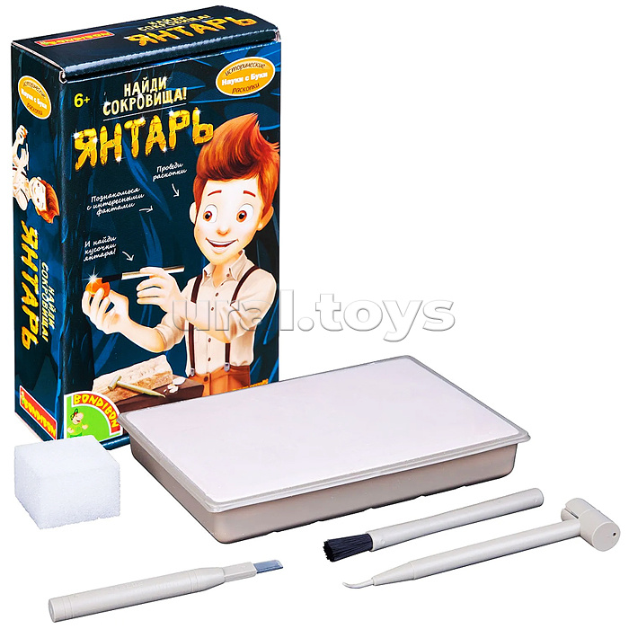 Исторические раскопки Науки с Буки "Найди сокровища!" (янтарь)