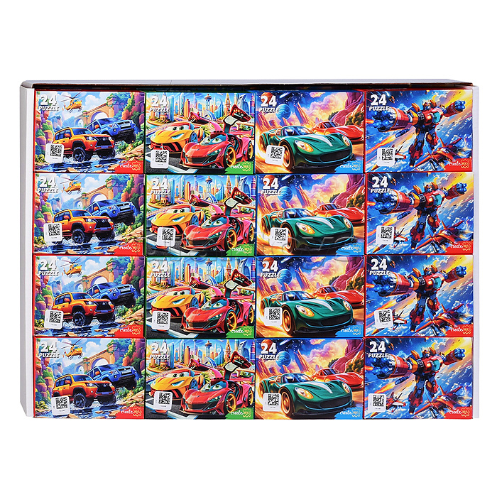 Пазлы 24 "Лучшие пазлы для мальчиков"