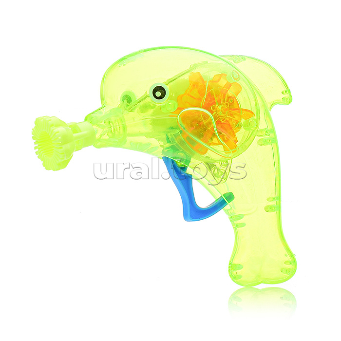 Пистолет для мыльных пузырей "Дельфин" в пакете