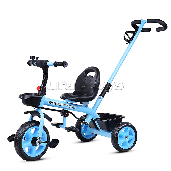 Велосипед 3-х колесный, голубой