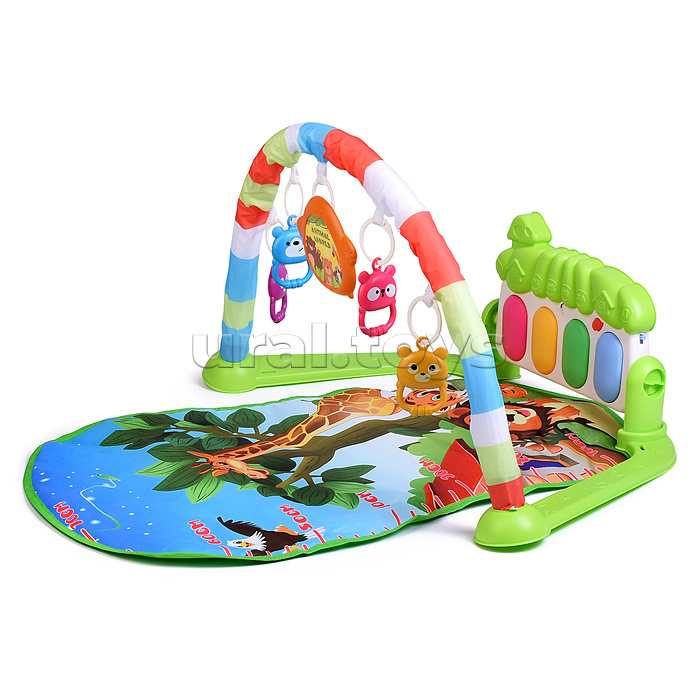 Коврик развивающий "Мир приключений" в коробке