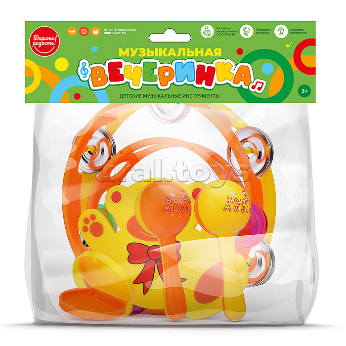 Набор музыкальных инструментов "Музыкальная вечеринка"