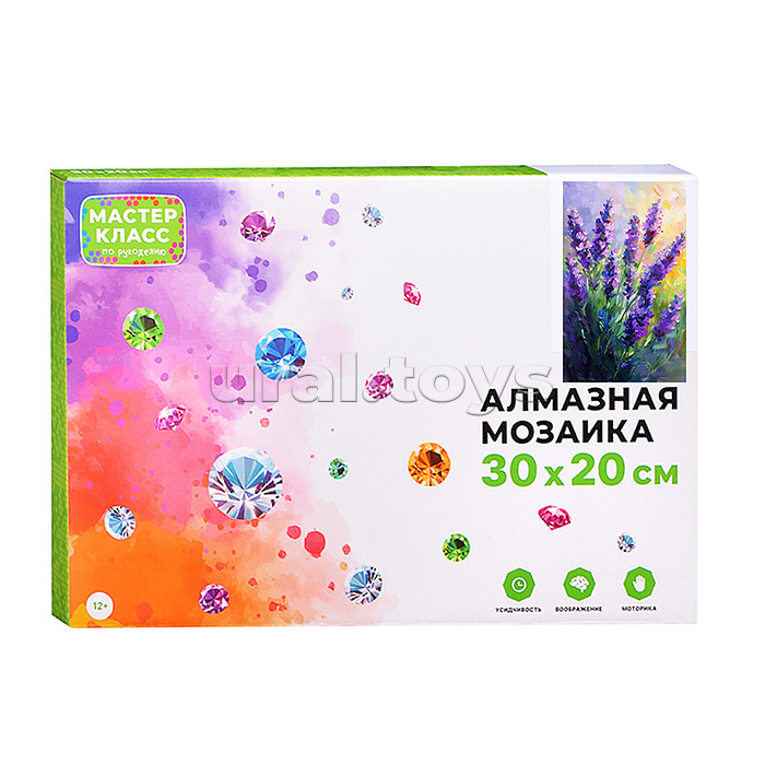 Мозаика алмазная "Лаванда" 20*30см.