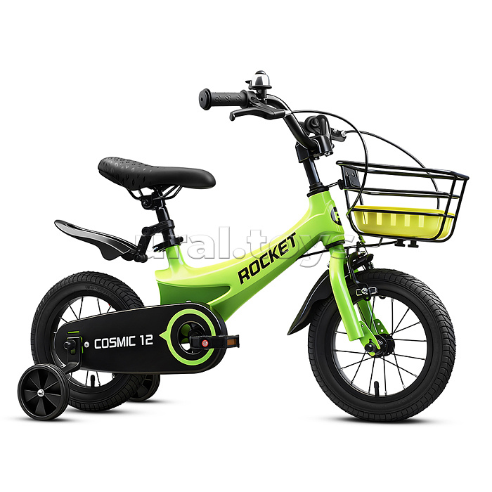 Велосипед 12" Rocket Cosmic, цвет салатовый