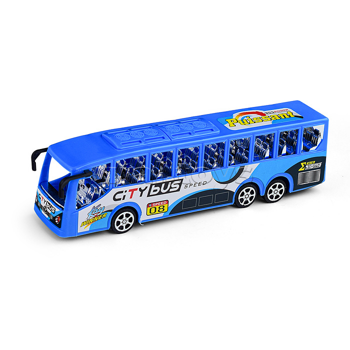 Автобус "City bus 08" инерц., в пакете