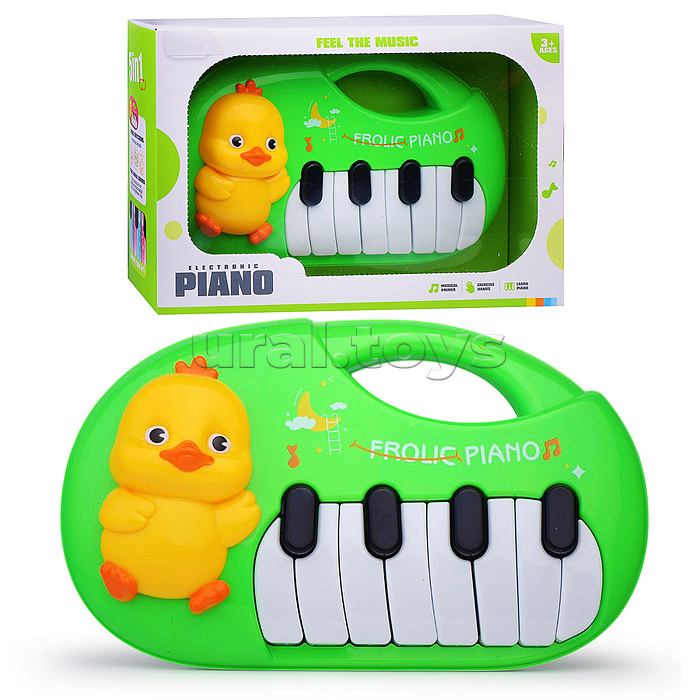 Пианино "Веселые клавиши" в коробке