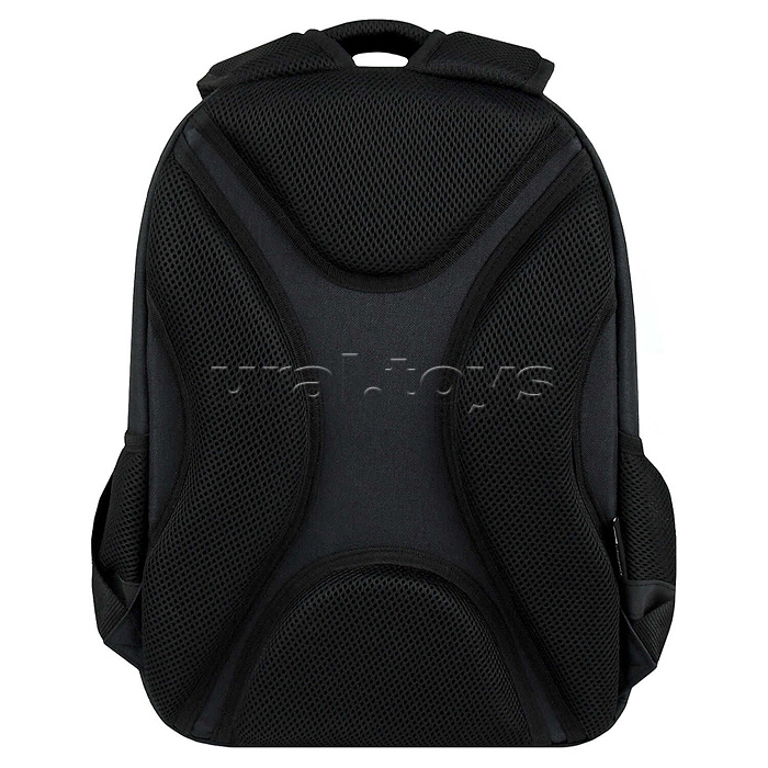 Рюкзак школьный Феникс+ арт.71928/ 10 ГОРОДСКИЕ ГОНКИ (30х40х14 см, полиэстер, значки, резиновая нашивка, 1 отделение (-я), молния, тип спинки: формоустойчивая спинка из сетчатой ткани и поролона, тип