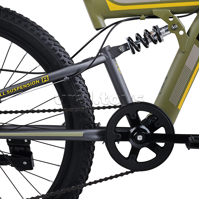 Велосипед 24" Rocket Azkar Pro, цвет хаки, размер 15"