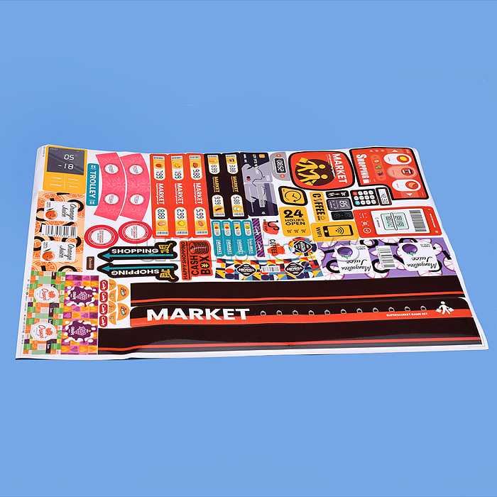 Игровой набор супермаркет "Играем весело" (65 предметов) в коробке