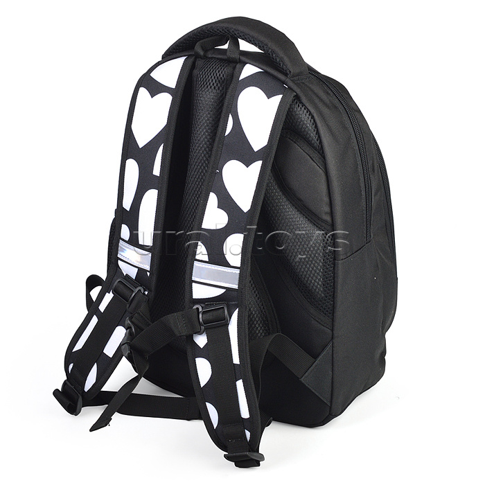 Рюкзак облегченный "Аниме. I love Capybaras" с анатомической спинкой, 2 отделения на молнии, на каждой молнии 2 бегунка, размер 40х32х16см, эргономичная анатомическая спинка, мягкие широкие регулируемые лямки, застежка спереди, внутри дополнительные отдел