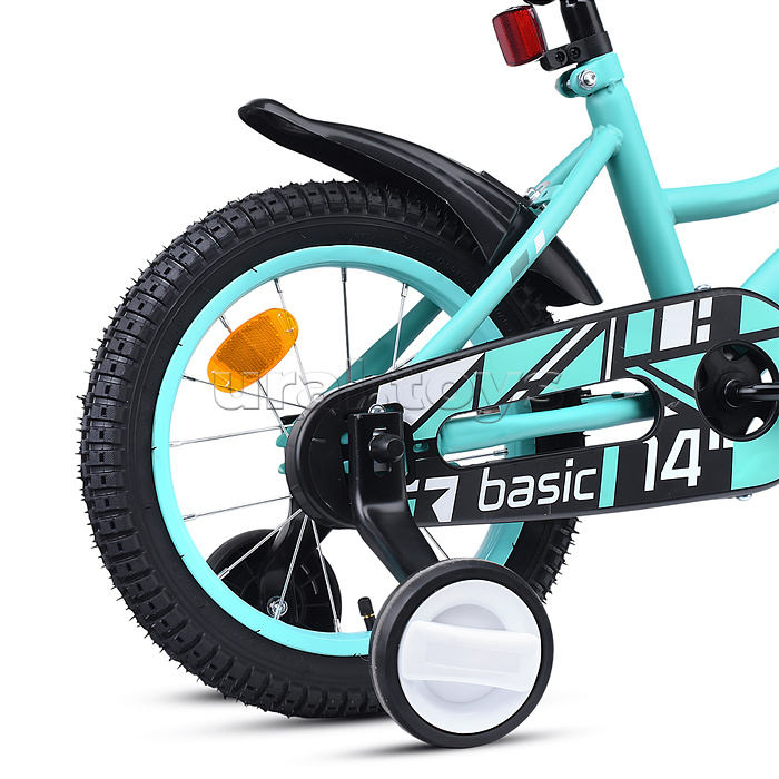 Велосипед 14" Rocket Basic, цвет бирюзовый