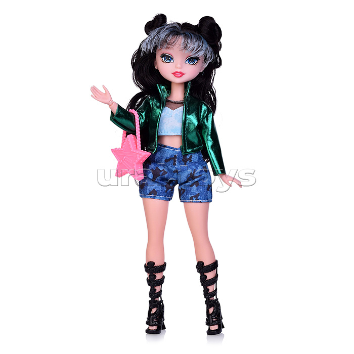 Модная кукла Glam Divas, Green Diva Хлоя с аксессуарами, 25 см