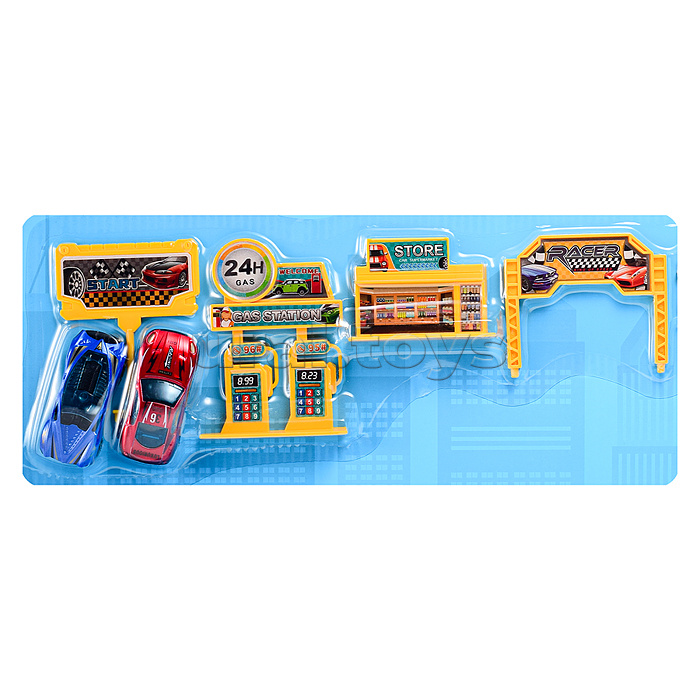 Машина "АвтоКонтинент" в коробке