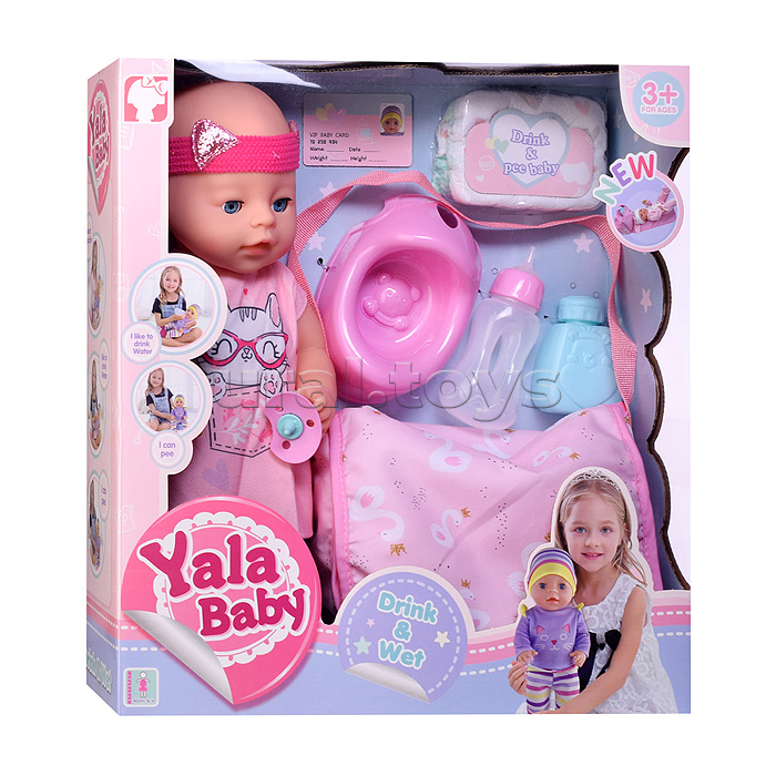 Пупс с аксессуарами "Синтия" в коробке