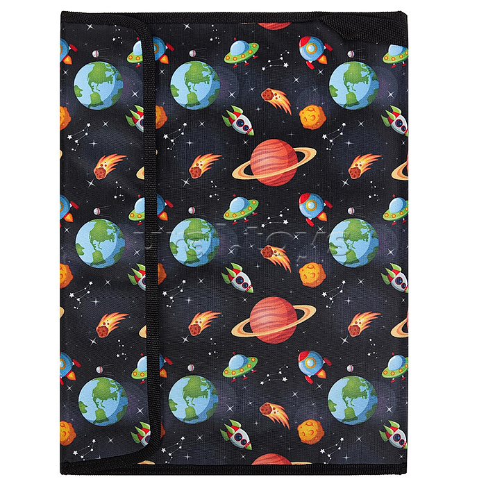 Папка детская для труда "Космический узор" 24х33 см