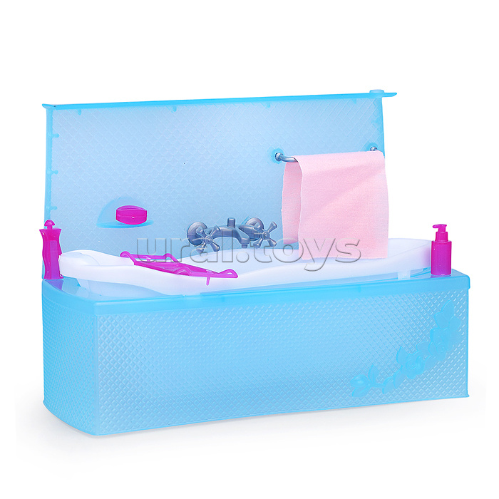 Набор мебели для кукол "Ванная комната" в коробке