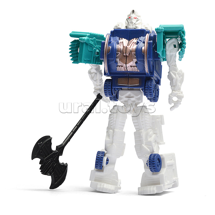 Набор роботов "Война героев" трансформирущихся, в коробке