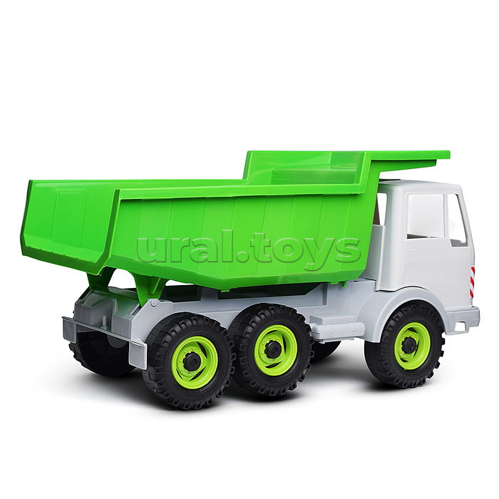 Самосвал Мерседес 3-осный серии "Спецтехника" 42 см