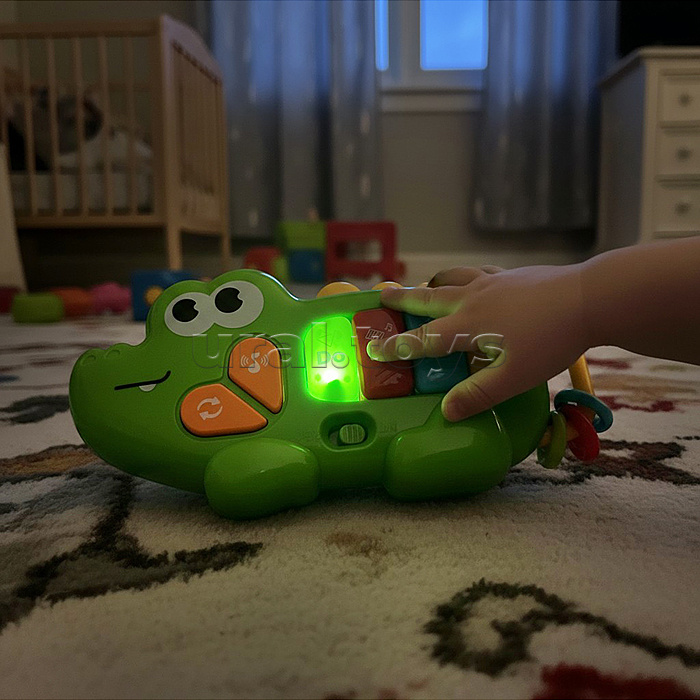 Игрушка развивающая "Крокодил" в коробке