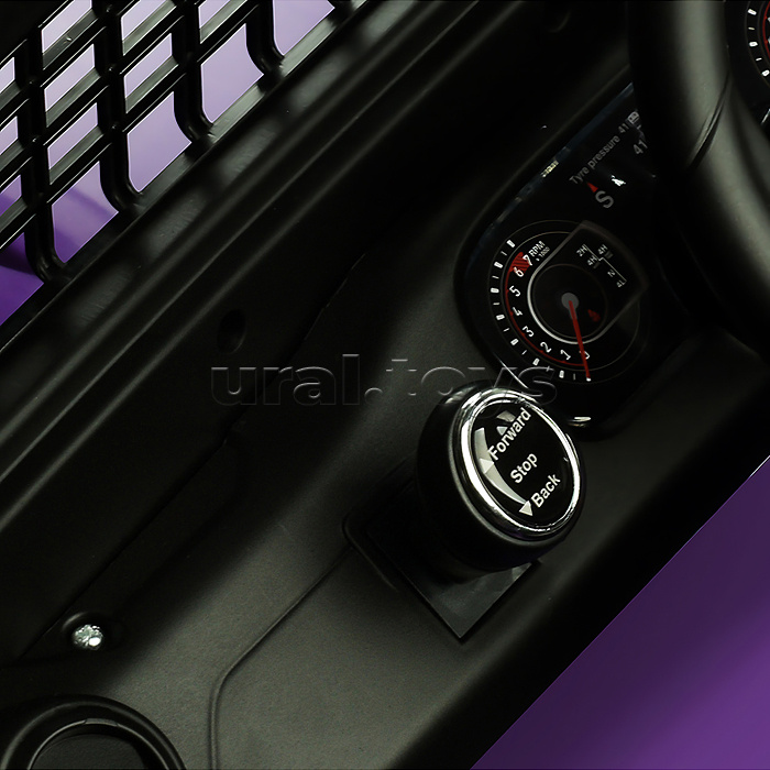 Электромобиль детский "Городской внедорожник" (цвет фиолетовый)