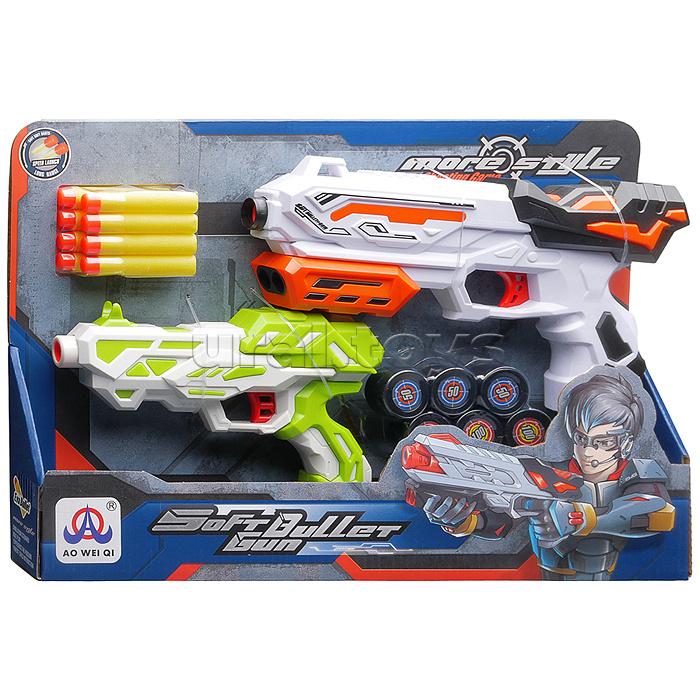 Набор тир "SoftSniper Pro" с полимерными пулями, в коробке