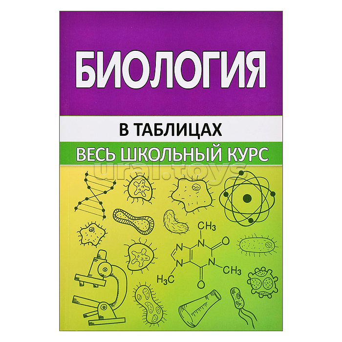 Весь школьный курс в таблицах. Биология