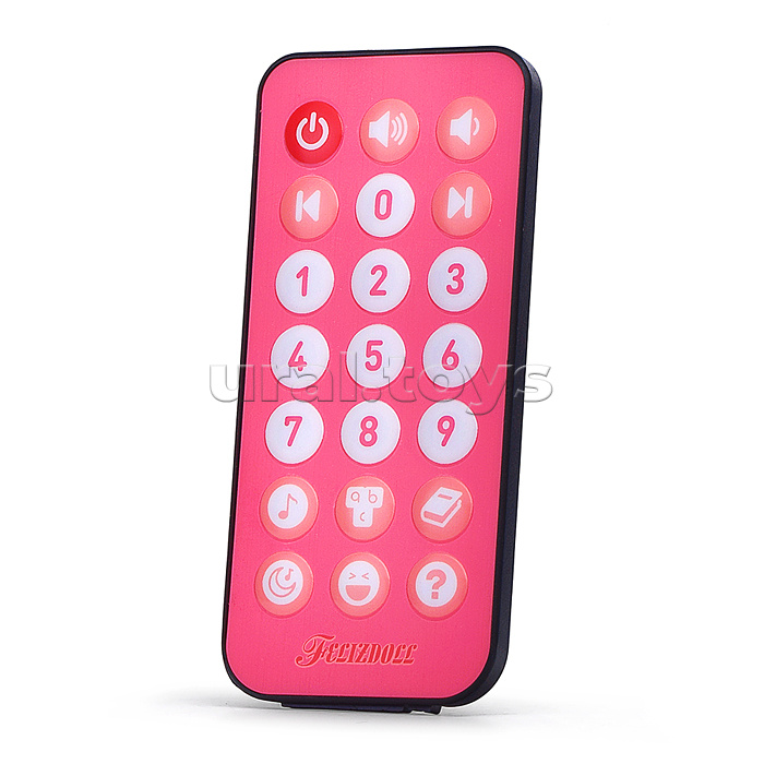 Кукла "Умница" интерактивная, с пультом управления, в коробке