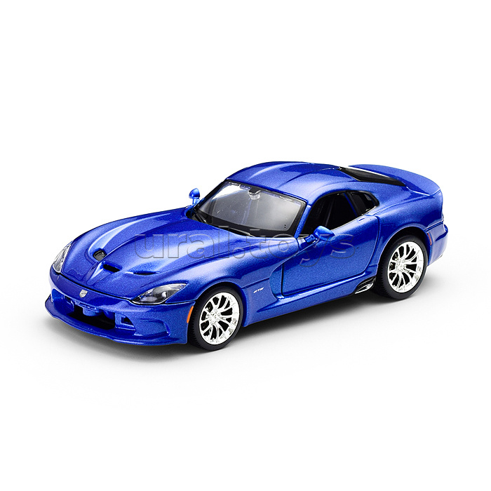 DIY машинка с отверткой die-cast 2013 SRT Viper GTS, 1:24, синяя