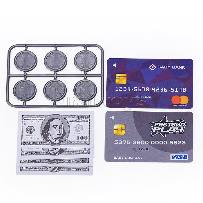 Игровой набор "Кассовый аппарат" в коробке