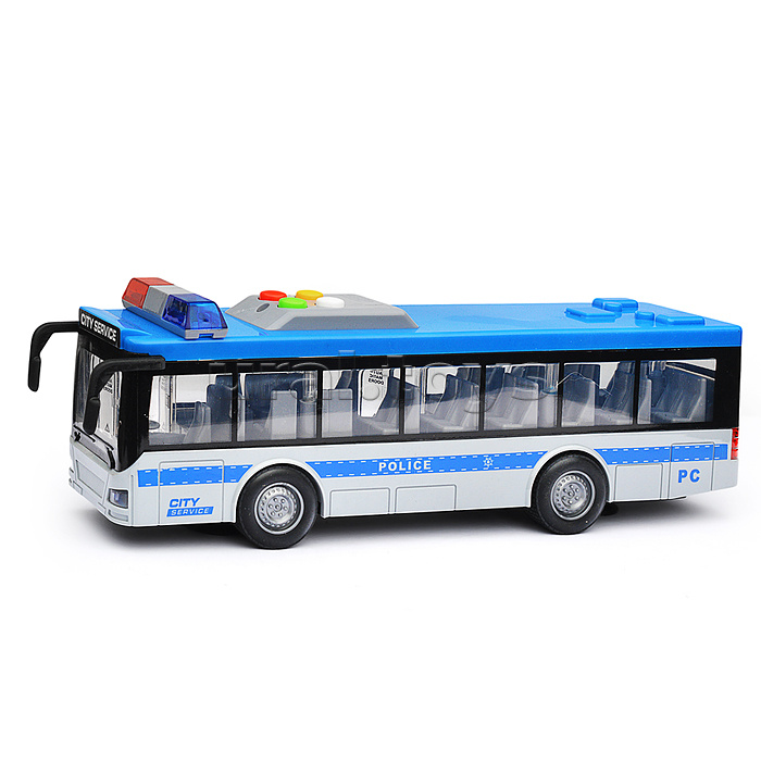 Автобус "Полицейский" (свет, звук) в коробке Автобус "Полицейский" (свет, звук) в коробке