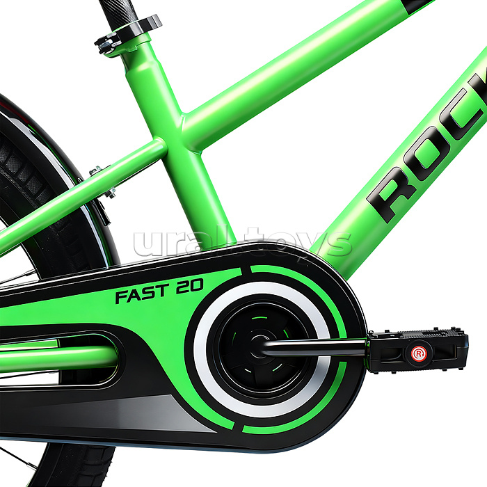 Велосипед 20" Rocket Fast, цвет зеленый
