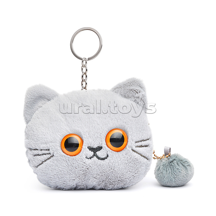 Мягкий брелок-кошелек "Кошечка" 11см