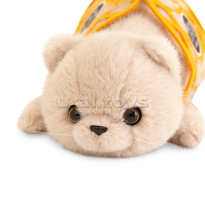 Кот Барсик в сумке бежевый 56