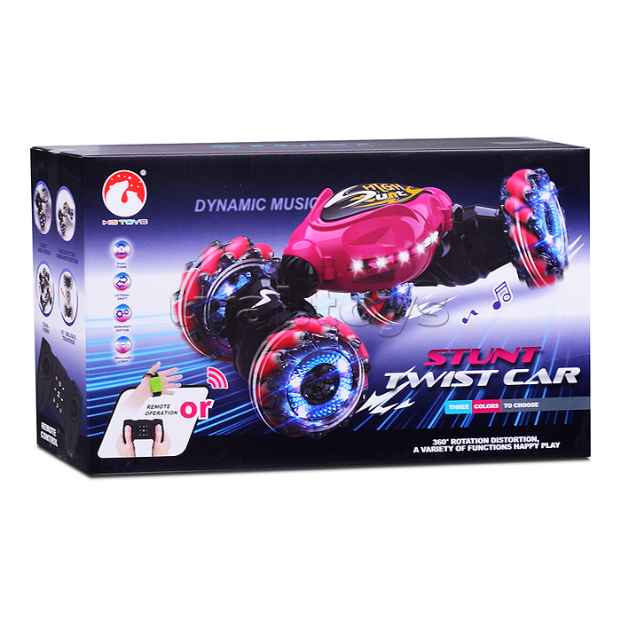 Машина "Дорожный вихрь" р/у, 27 MHz, в коробке