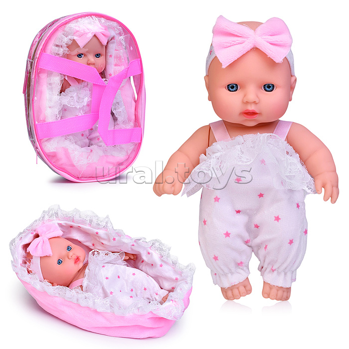 Пупс  с аксессуарами "Марина" в сумке