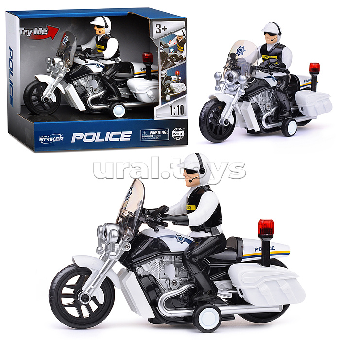 Мотоцикл "Полицейский" в коробке