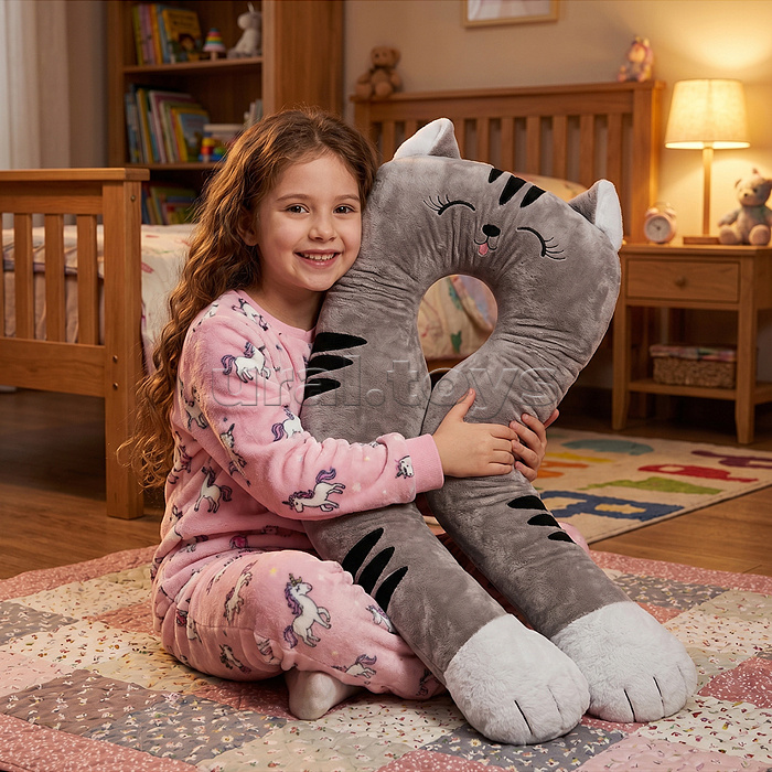 Игрушка-подушка "Кот" для сна