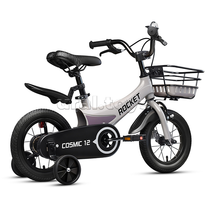 Велосипед 12" Rocket Cosmic, цвет серый