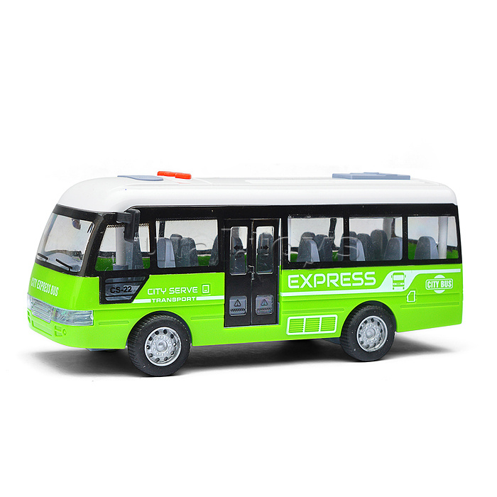 Машина "Автобус" на батарейках, в коробке